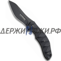 Нож Jens Anso Flipper Black G10 Fox складной OF/FX-302 G10